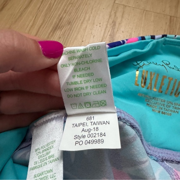 Lilly Pulitzer Weekender Leggings Multi Garden Get Away - Picture 4 of 7